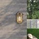 Aplice - Aplica de perete sau tavan design industrial IP44 Bulkhead Oval
