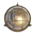 Aplica de perete sau tavan design industrial IP44 Bulkhead Round