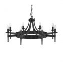 Candelabru stil rustic Cartwheel II 8L 