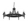 Candelabru stil rustic Cartwheel II 8L 