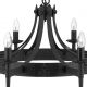 Candelabre, Lustre - Candelabru stil rustic Cartwheel II 8L