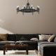 Candelabre, Lustre - Candelabru stil rustic Cartwheel II 8L