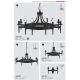 Candelabre, Lustre - Candelabru stil rustic Cartwheel II 8L
