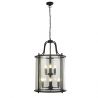 Lustra stil traditional Lantern Grande 8L negru