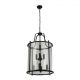 Pendule, Lustre suspendate - Lustra stil traditional Lantern Grande 8L negru