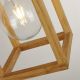 Pendule, Lustre suspendate - Lustra din lemn design rustic industrial Square