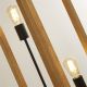 Lampadare - Lampa de podea din lemn design rustic industrial Square 2L