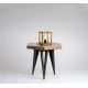 Veioze - Lampa de masa din lemn design rustic industrial Square