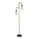 Lampadare - Lampa de podea din lemn design rustic Woody 2L