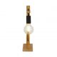 Veioze - Lampa de masa din lemn design rustic Woody