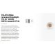 Spoturi incastrabile spatii comerciale - Spot LED incastrabil TULIPA White recessed downlight 7W 36° 4000K CRI90 casambi IP44
