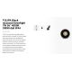 Spoturi incastrabile spatii comerciale - Spot LED incastrabil TULIPA Black recessed downlight 7W 36° 4000K CRI90 dali IP44