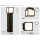 Stalpi - Stalp mediu iluminat LED exterior IP54 Athens 65cm