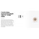 Spoturi incastrabile spatii comerciale - Spot LED incastrabil TULIPA White recessed downlight 10W 15° 2700K CRI90