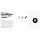 Spoturi incastrabile spatii comerciale - Spot LED incastrabil TULIPA Black recessed downlight 10W 15° 2700K CRI90 dali