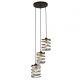 Pendule, Lustre suspendate - Lustra cu 3 pendule design modern Spring