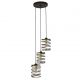 Pendule, Lustre suspendate - Lustra cu 3 pendule design modern Spring