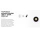 Spoturi incastrabile spatii comerciale - Spot LED incastrabil TULIPA Black recessed downlight 10W 15° 3000K CRI90 dali