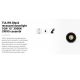 Spoturi incastrabile spatii comerciale - Spot LED incastrabil TULIPA Black recessed downlight 10W 15° 3000K CRI90 casambi