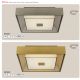 Plafoniere - Plafoniera eleganta design modern Rhea LED argintiu