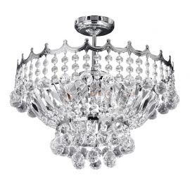 Lustre aplicate - Lustra eleganta design LUX Versailles 5L crom