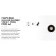 Spoturi incastrabile spatii comerciale - Spot LED incastrabil TULIPA Black recessed downlight 10W 24° 2700K CRI90 dali