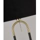 Lampadare - Lampadar, Lampa de podea decorativa design elegant Jazz negru