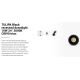 Spoturi incastrabile spatii comerciale - Spot LED incastrabil TULIPA Black recessed downlight 10W 24° 3000K CRI90 triac