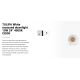 Spoturi incastrabile spatii comerciale - Spot LED incastrabil TULIPA White recessed downlight 10W 24° 4000K CRI90