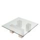 Masute Living - Masuta design LUX din travertin Ikal 100x100cm