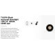 Spoturi incastrabile spatii comerciale - Spot LED incastrabil TULIPA Black recessed downlight 10W 24° 4000K CRI90 dali