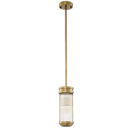Pendule, Lustre suspendate - Lustra, Pendul design LUX Rousseau S, alama antic