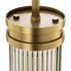 Pendule, Lustre suspendate - Lustra, Pendul design LUX Rousseau S, alama antic