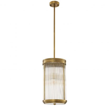 Pendule, Lustre suspendate - Lustra, Pendul design LUX Rousseau L, alama antic