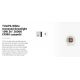 Spoturi incastrabile spatii comerciale - Spot LED incastrabil TULIPA White recessed downlight 10W 36° 3000K CRI90 casambi