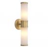 Aplica de perete design LUX Claridges Double alama antic/ alabastru