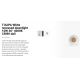 Spoturi incastrabile spatii comerciale - Spot LED incastrabil TULIPA White recessed downlight 10W 36° 4000K CRI90 dali