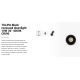 Spoturi incastrabile spatii comerciale - Spot LED incastrabil TULIPA Black recessed downlight 10W 36° 4000K CRI90