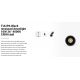 Spoturi incastrabile spatii comerciale - Spot LED incastrabil TULIPA Black recessed downlight 10W 36° 4000K CRI90 dali