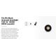 Spoturi incastrabile spatii comerciale - Spot LED incastrabil TULIPA Black recessed downlight 10W 36° 4000K CRI90 casambi