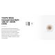 Spoturi incastrabile spatii comerciale - Spot LED incastrabil TULIPA White recessed downlight 10W 55° 3000K CRI90