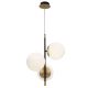 Pendule, Lustre suspendate - Lustra moderna cu 3 surse de lumina Nostalgia