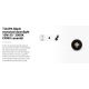 Spoturi incastrabile spatii comerciale - Spot LED incastrabil TULIPA Black recessed downlight 10W 55° 3000K CRI90 casambi