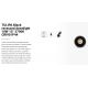 Spoturi incastrabile spatii comerciale - Spot LED incastrabil TULIPA Black recessed downlight 10W 15° 2700K CRI90 IP44
