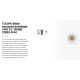 Spoturi incastrabile spatii comerciale - Spot LED incastrabil TULIPA White recessed downlight 10W 15° 3000K CRI90 IP44