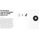 Spoturi incastrabile spatii comerciale - Spot LED incastrabil TULIPA Black recessed downlight 10W 15° 3000K CRI90 IP44