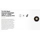 Spoturi incastrabile spatii comerciale - Spot LED incastrabil TULIPA Black recessed downlight 10W 24° 4000K CRI90 casambi IP44