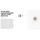 Spoturi incastrabile spatii comerciale - Spot LED incastrabil TULIPA White recessed downlight 10W 36° 2700K CRI90 IP44