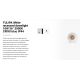 Spoturi incastrabile spatii comerciale - Spot LED incastrabil TULIPA White recessed downlight 10W 36° 3000K CRI90 triac IP44
