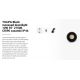 Spoturi incastrabile spatii comerciale - Spot LED incastrabil TULIPA Black recessed downlight 10W 55° 2700K CRI90 casambi IP44